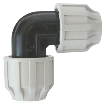 Coude Polypropyl&egrave;ne 90&deg; Acs Pour Tube Pe Ou Pehd &Oslash;25