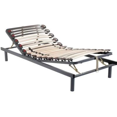 Sommier de relaxation mont&eacute; sur tenons, 3 plans de