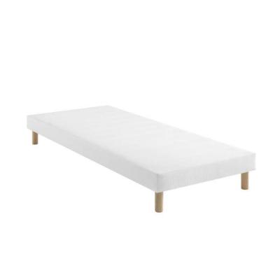 Someo Sommier tapissier blanc 13 cm Lune - SOMEO 2x80x200