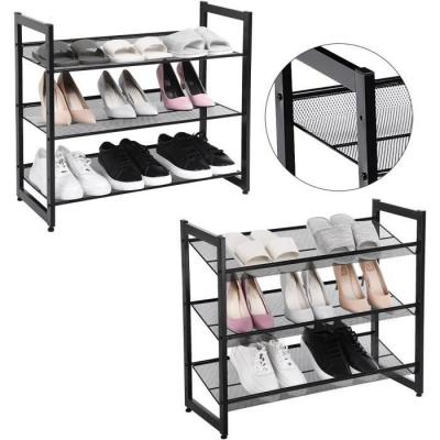 Etag&egrave;re &agrave; Chaussures 74 x 30,7 x 62,8 cm (L x l x h) Noire LMR03B