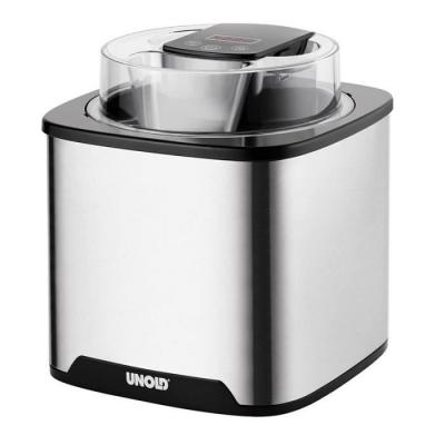 Unold 48855 Gelato Ice Cream Machine 1000w Argent&eacute;