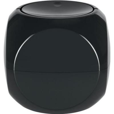Spirella poubelle salle de bain dice - 14x14x14cm - noir 10.19164
