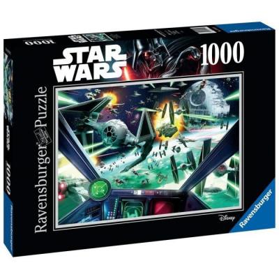 Puzzle 1000 pi&egrave;ces Ravensburger Cockpit du X-Wing Star Wars 