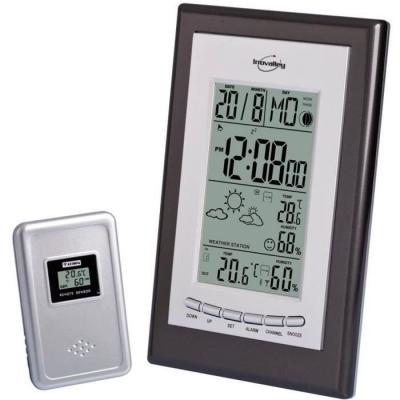 Inovalley SM121 Station m&eacute;t&eacute;orologique sans fil -argent Inovalley