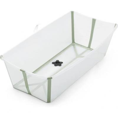 Stokke&reg; Flexi Bath&reg; transparente verte - 64 x 24 x 34 cm