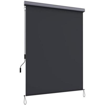 Store vertical 1,4 x 2,5 gris fonc&eacute;
