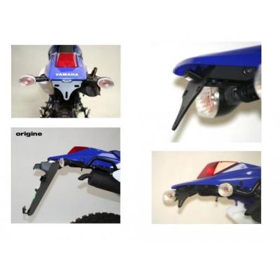 Support de plaque d&acute;immatriculation R&G Racing noir Yamaha DT 125 X