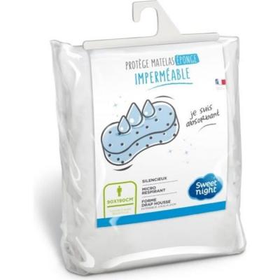 SWEET HOME Prot&egrave;ge matelas bouclette SIMON 140X190/200 cm