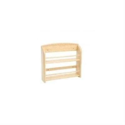 T&G Woodware Scimitar Wall Spice Rack for 12 Jars with Fixings