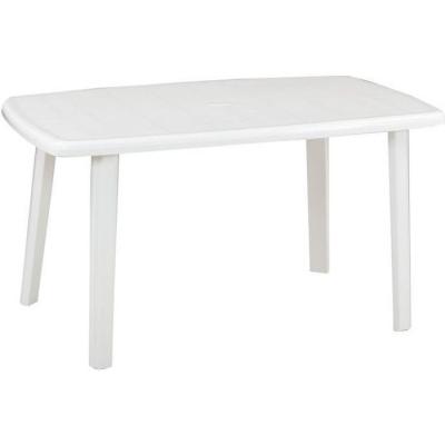 Bica 56 Cayman Table Blanche, 85 x 137 x 72 cm, Plastique, Blanc, 85x137x72 cm