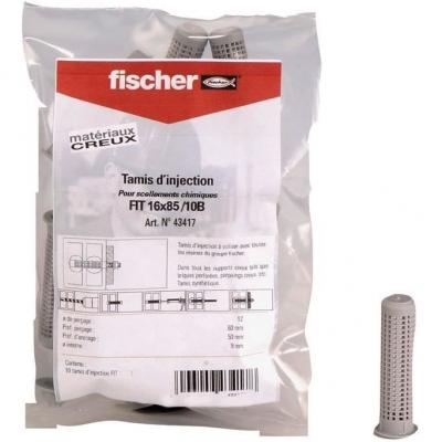 FISCHER - Tamis d'injection FIS HK 16x85 - Sachet de 10 tamis