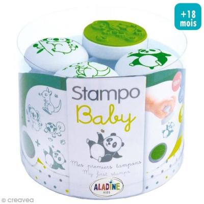 Tampons Stampo Baby - Animaux - Aladine - couleur variant