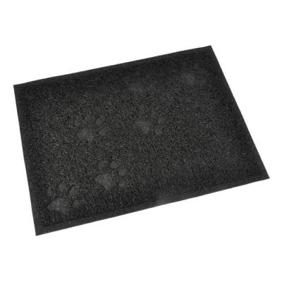 CODICO 6TAP002NR Tapis de Liti&egrave;re Rectangle Impression Patte pour Chat