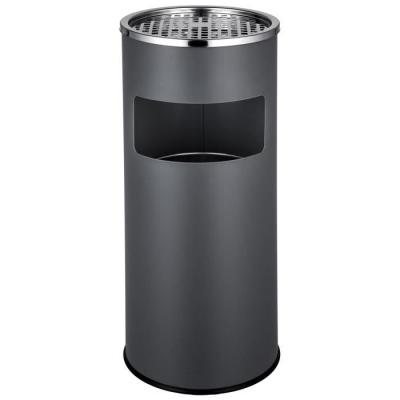 Tectake Cendrier sur pied - gris anthracite