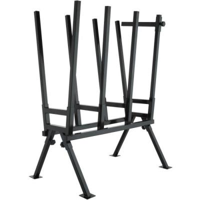 Chevalet de sciage - chavalet &agrave; b&ucirc;ches, chevalet de tron&ccedil;onnage pliable - noir