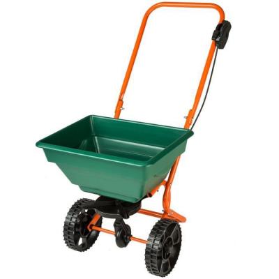 TECTAKE Epandeur &agrave; Engrais Sel 25 Litres Vert