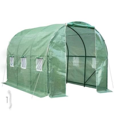 Tectake serre tunnel 7 m&sup2; 343x200x200cm 402264