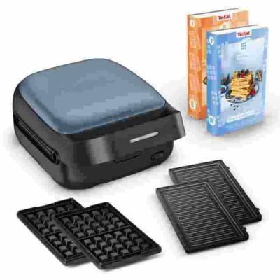 Tefal Snack Collection Appareil &agrave; gaufre et croque-monsieur SW8674F0
