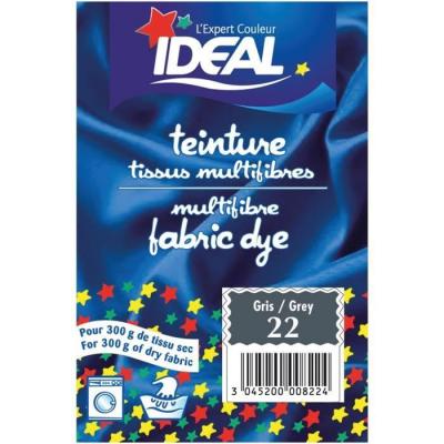 Ideal teinture tissus multifibres fabric dye SAC/15G GRIS 22