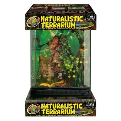 Zoo Med Terrarium Naturaliste pour Reptile/Amphibien 30 x 30 x 45 cm