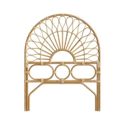 T&ecirc;te de lit 90 cm en rotin - Bahia - Marron Clair
