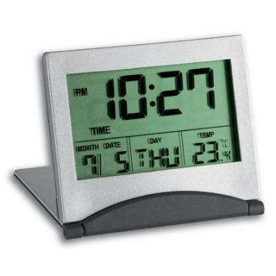 Tfa Dostmann 981.054 Alarm Clock Argent&eacute;