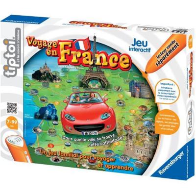 Jeu Voyage en France Tiptoi Ravensburger