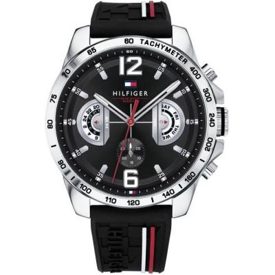 Tommy Hilfiger-Montre Multi Dial pour Homme &agrave; movement Quartz en  Caoutchouc 1791473