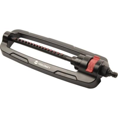 TOOLCRAFT TO-4848702 Arroseur oscillant 336 m&sup2; noir, orange