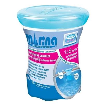 Traitement multi-action sans chlore en diffuseur flottant pour 4 &agrave; 10 m&sup3; -
