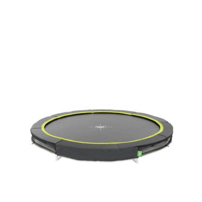 Exit Toys - Trampoline enterr&eacute; Silhouette sports &oslash;244cm - noir