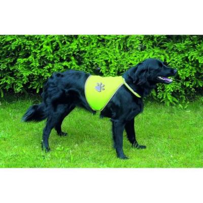Gilet de s&eacute;curit&eacute; jaune pour chien taille s Trixie Jaune