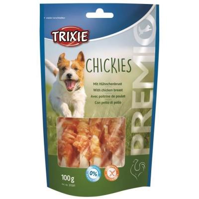 2x100g Chickies Friandises Trixie - Friandises pour Chien