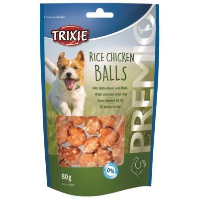 Trixie Premio Rice Chicken Balls Friandise pour Chien 80 g - 1 unit&eacute;