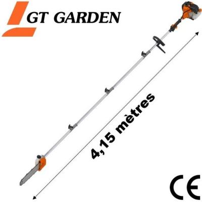 Elagueuse thermique sur perche, 52 cm3, 3 cv, longueur 4.15 m&egrave;tres