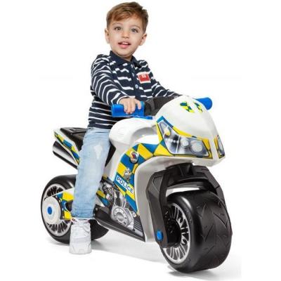 Molto Big Police Motorcycle Blanc 18 Months