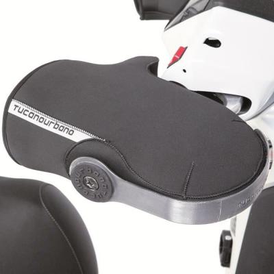 Manchon scooter/cyclo tucano neoprene noir avec stabilisateur