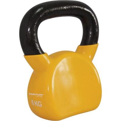 Tunturi Kettlebells With Vynil 6kg Jaune 6 kg