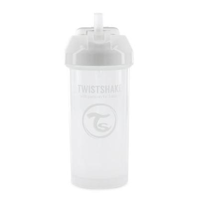 Twistshake Bottle With 360ml Straw Clair,Blanc +6 Months