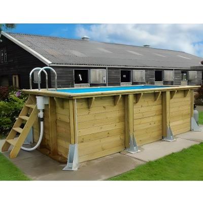 Piscine UrbanPool 250x450 H140cm Liner Bleu 