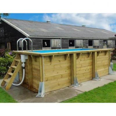 Piscine UrbanPool 250x450 H140cm Liner Gris 