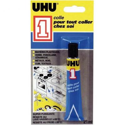 Colle multi-r&eacute;parations - 21 ml - 1 pce - Uhu - couleur variant