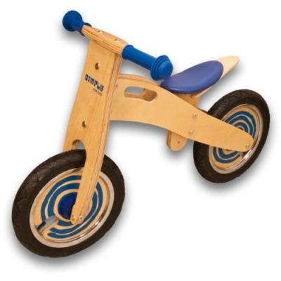 Simply for kids - V&eacute;lo en bois bleu