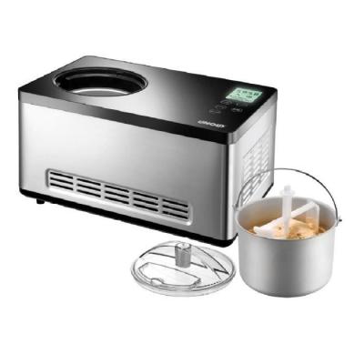 Unold 48845 Gusto Turbine &agrave; Glace R&eacute;&shy;fri&shy;g&eacute;&shy;rante Argent