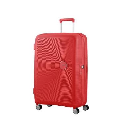 Valise rigide extensible Soundbox 4R 77 cm Rouge American Tourister