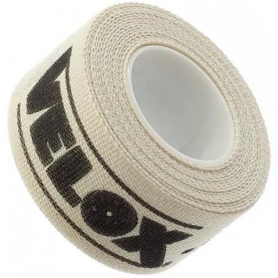 Fond de jante Velox coton blanc haute r&eacute;sistance 16 mm (rouleau de 2m