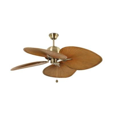FARO BARCELONA Ventilateur de plafond Cuba L, 4 pales, or ancien