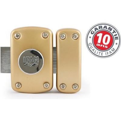 Verrou B5 bouton - cylindre 45mm s'entrouvrant KA1 3 cl&eacute;s - - 26452