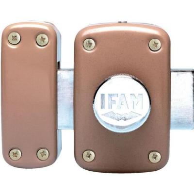 Verrou B5 bouton - cylindre 45mm 3 cl&eacute;s - IFAM - 26450
