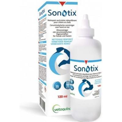 Sonotix nettoyant d'oreilles pour chiens et chats 2 x 120 ml